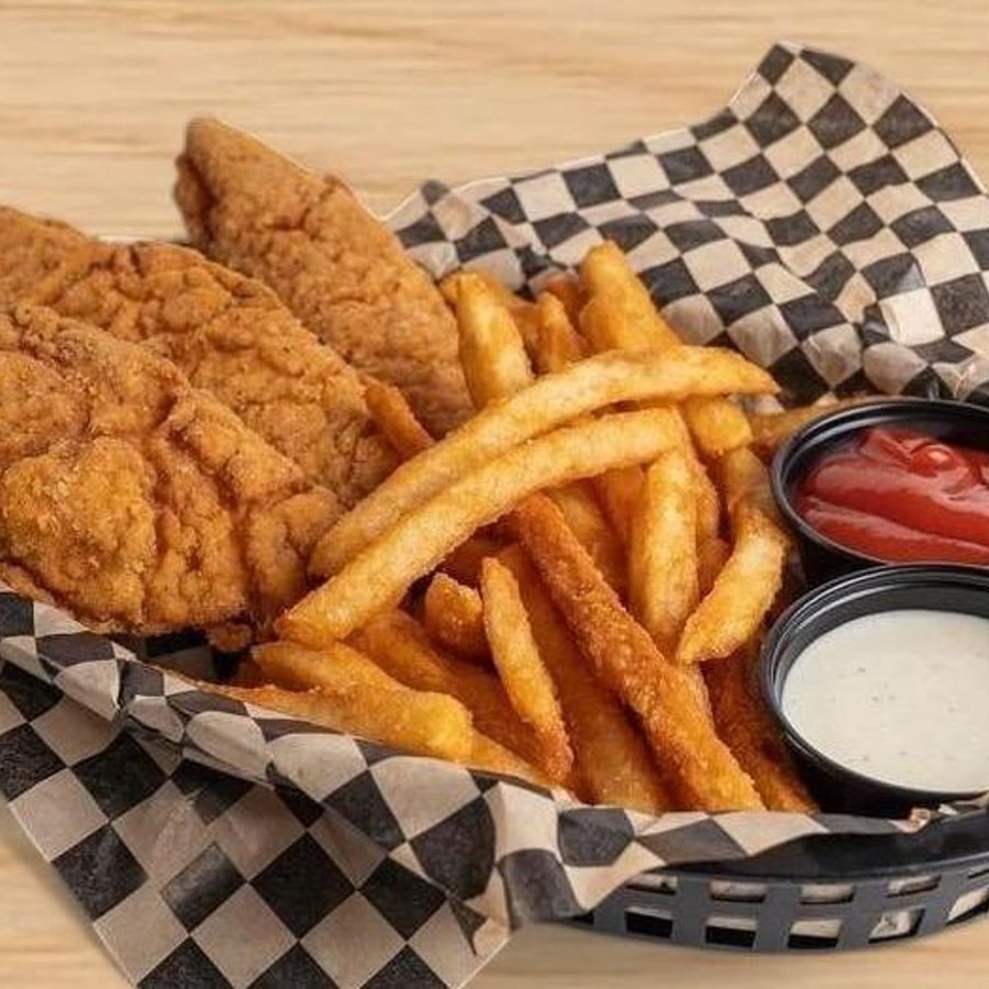 Chicken strip basket